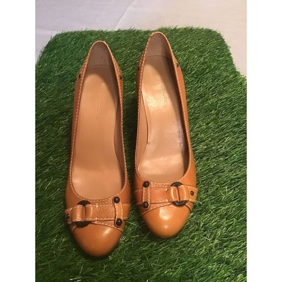 Banana Republic Shoes - Women's Banana Republic Brown Leather Dress Heels Sz.